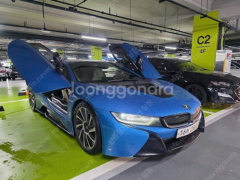BMW i8 중고 bmw i8 중고차 파란색 2015년...--3