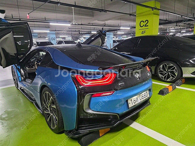 BMW i8 중고 bmw i8 중고차 파란색 2015년...--6