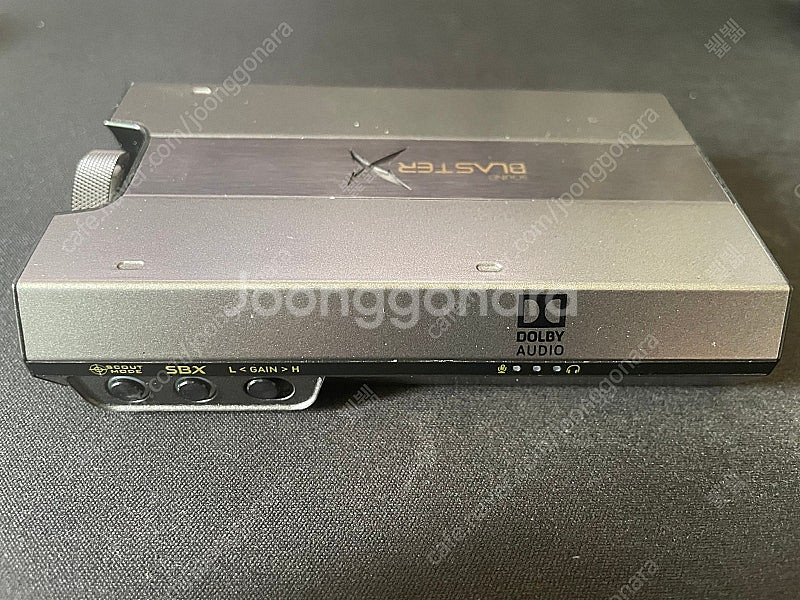 사운드블라스터 G6 거치대 포함 반값택포--3