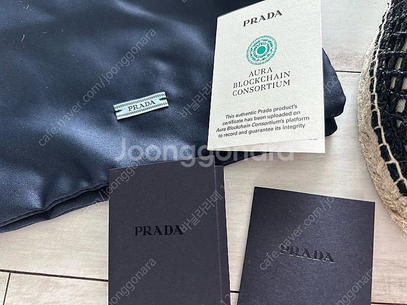 프라다 prada 크로셰 에스파듀 슬립온 37(235-...--6