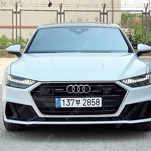 아우디 A7 중고 A7 중고차 흰색 2021년식 78,956km 55 TFSI 콰트로 프리미엄 실매물인증중고차