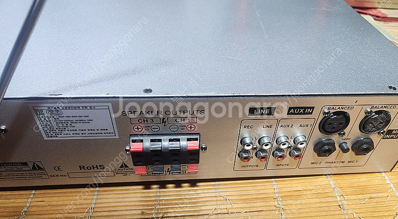 매장용앰프 K2 AUDIO CLA-415U 4체널 ( ...--0