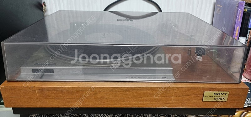 소니 2300A 턴테이블--2