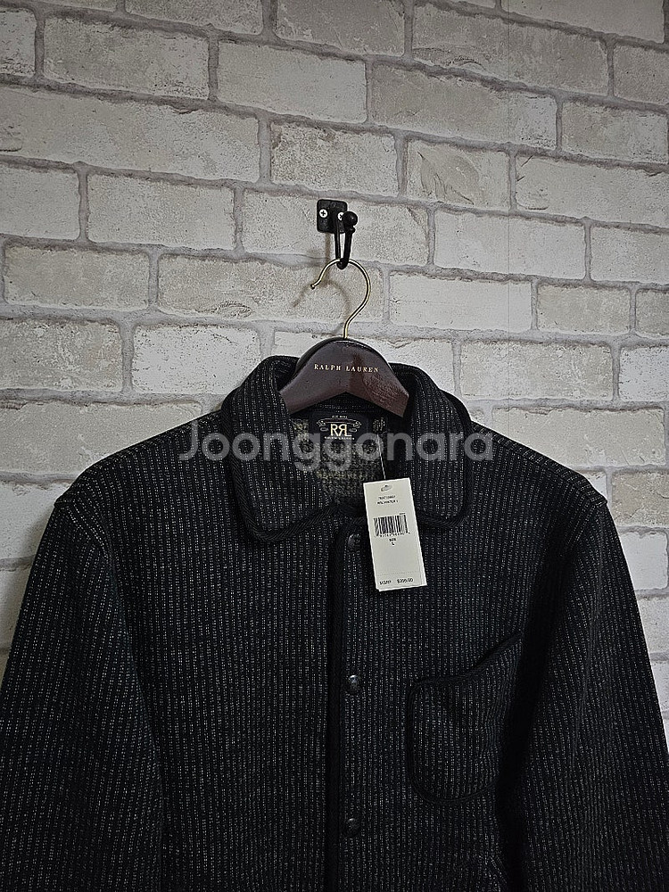 RRL 더블알엘 자카드 브라운스비치 자켓 패치워크 워크...--2