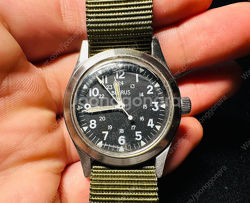 벤루스 Benrus 카키필드 Mil-W-46374 메카...--1
