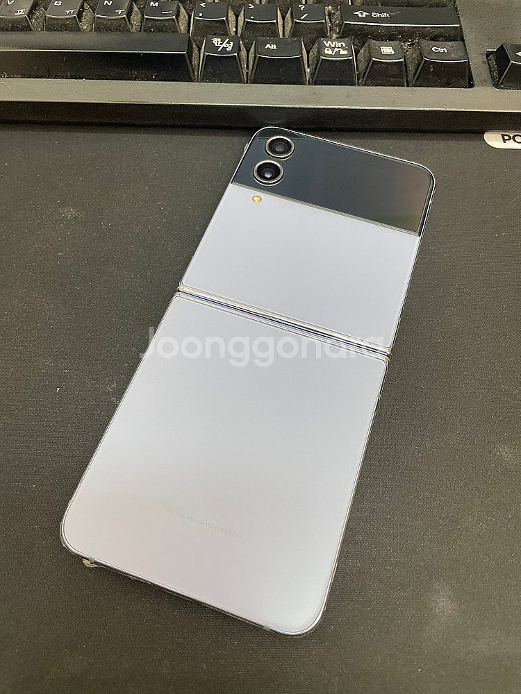 갤럭시Z플립4 블루 256GB 정식센터교체 상태좋은 중...--0