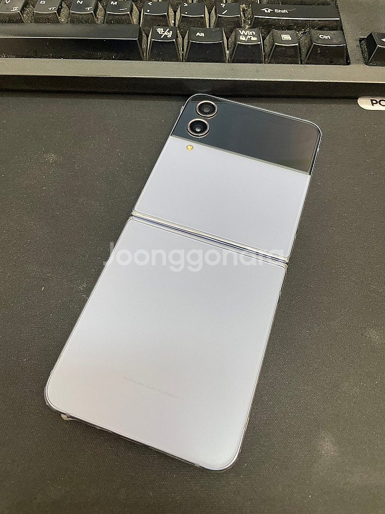갤럭시Z플립4 블루 256GB 정식센터교체 상태좋은 중...--1