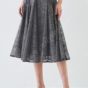 랑방 글리터 튤 시퀸 플레어 스커트 (미착용품)