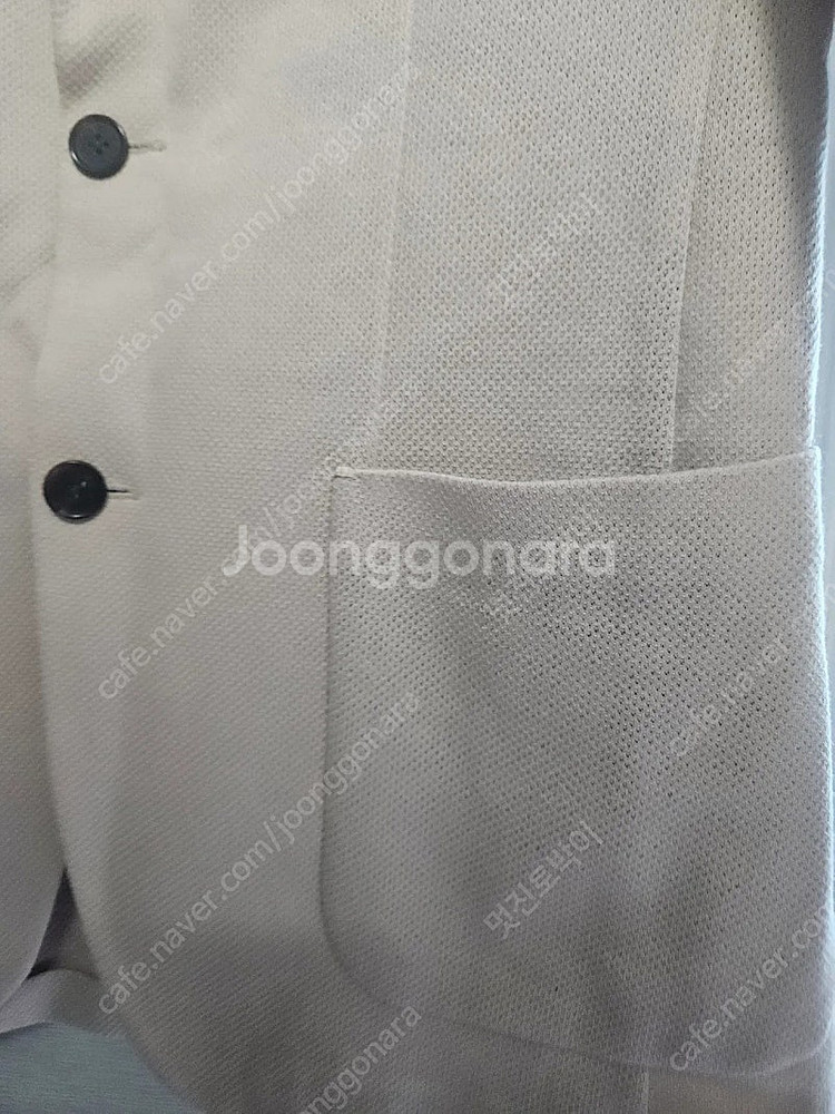 타임옴므 연베이지 블레이저 100(띠어리 타임옴므 솔리...--4