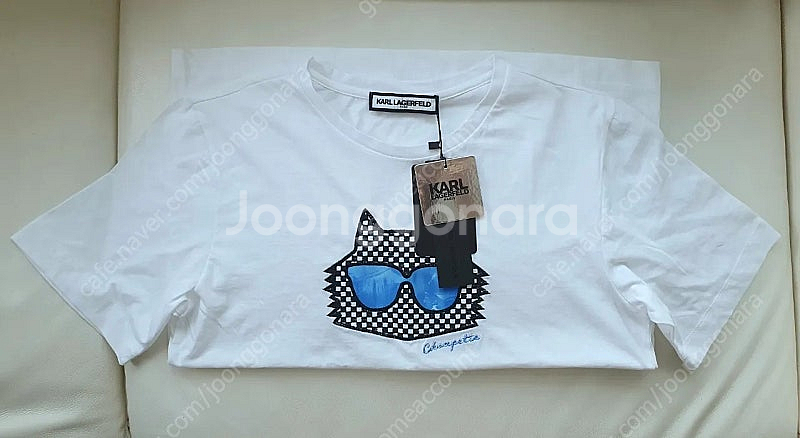 칼 라거펠트 슈페트 CHOUPETTE 티셔츠 (미착용,...--0