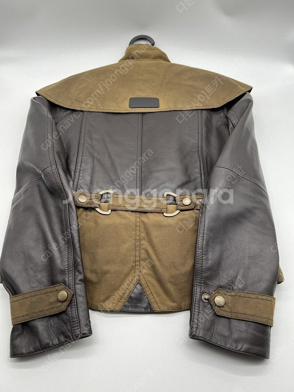정품 바버 BARBOUR 왁스 자켓 여성용 빈티지 가죽...--1