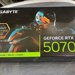 기가바이트 지포스 RTX 5070 WINDFORCE OC SFF D7 12GB 그래픽카드 미개봉 팝니다.