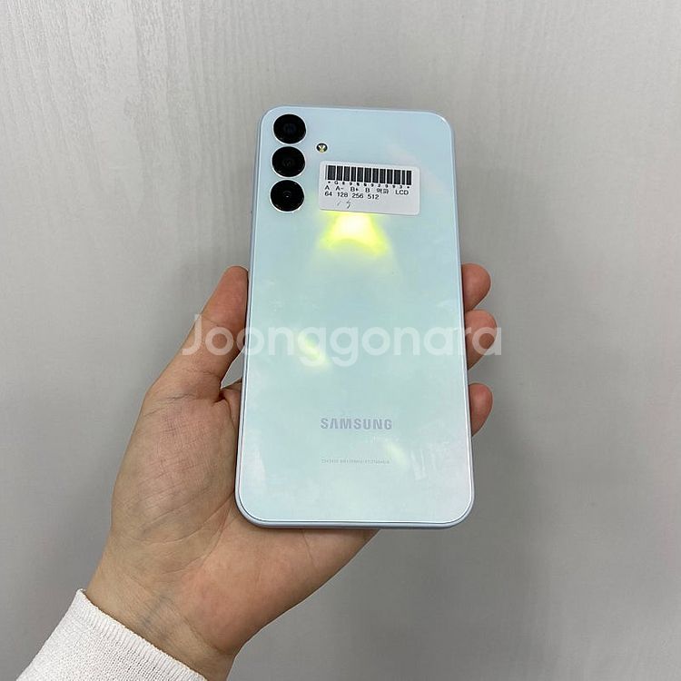 92993 갤럭시A15 라이트블루 128GB 특S급 부...--2