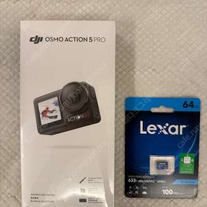 DJI 오즈모 액션5 프로 어드벤처 콤보 미개봉 새상품 56만원 판매합니다