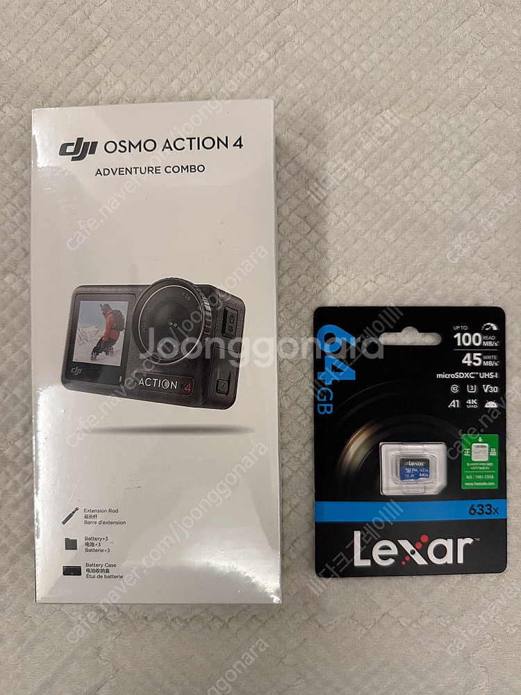 DJI 오즈모 액션4 어드벤처 콤보 미개봉 새상품 42...--0