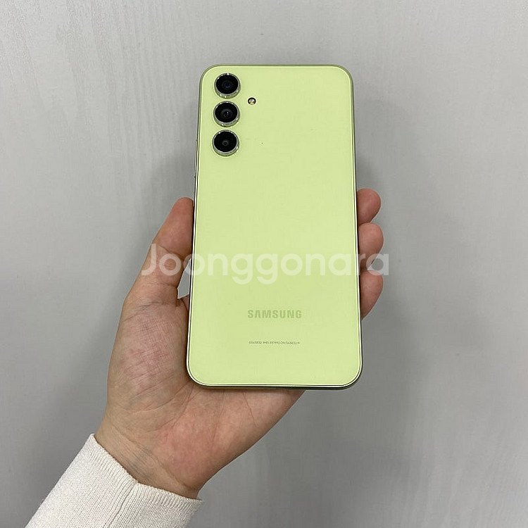93485 갤럭시퀀텀4 라임 128GB A급 부산 중고...--2