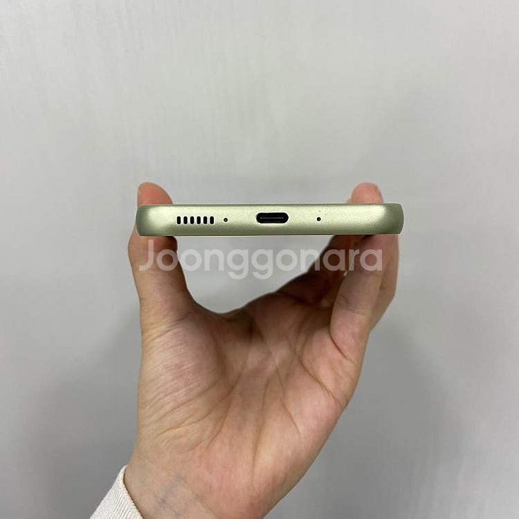 93485 갤럭시퀀텀4 라임 128GB A급 부산 중고...--3