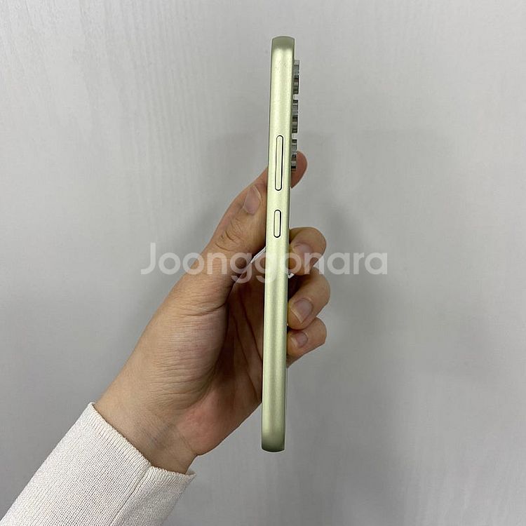 93485 갤럭시퀀텀4 라임 128GB A급 부산 중고...--4