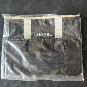 샤넬 캔버스 토트백