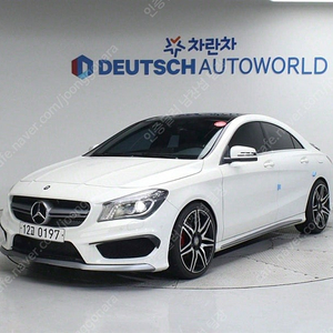 벤츠 CLA 중고 벤츠 CLA클래스 중고 흰색 2016년식 26,248km CLA 45 AMG 4MATIC 중고차구매