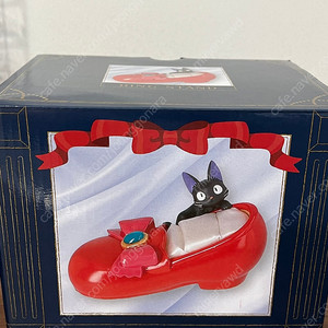 택포) 지브리 스튜디오 마녀배달부 키키 구두 악세사리 반지 케이스 소품함 링스탠드