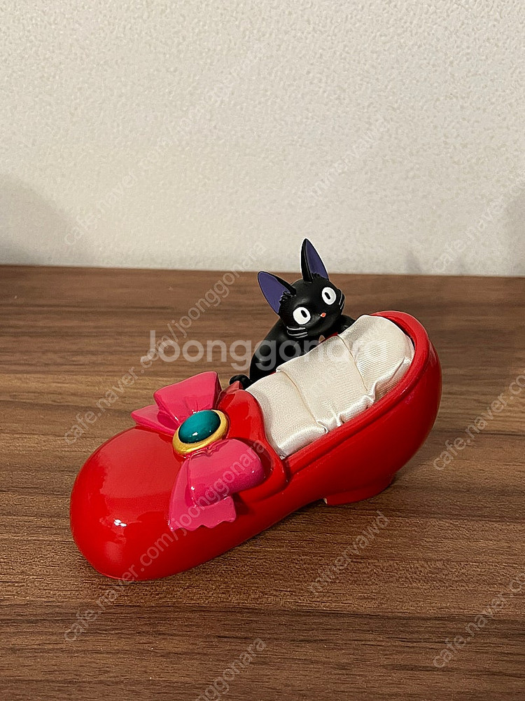 택포) 지브리 스튜디오 마녀배달부 키키 구두 악세사리 반지 케이스 소품함 링스탠드--1