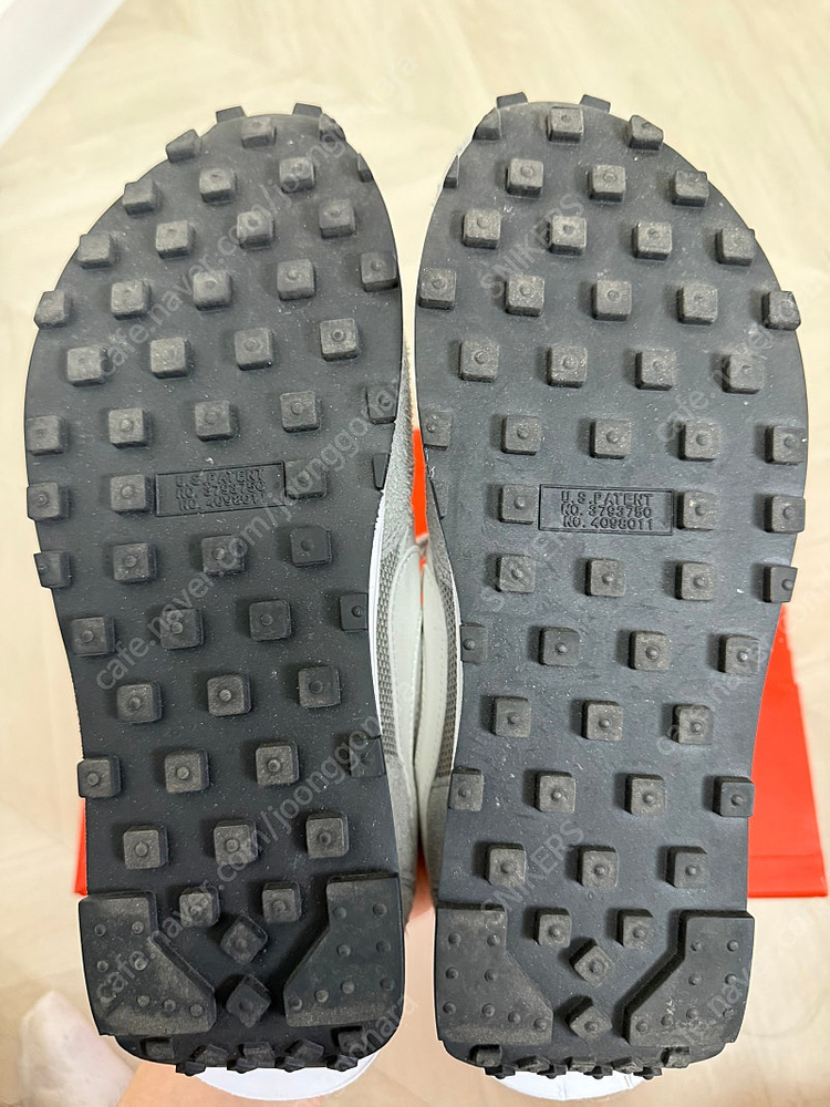 [265][1회착용] 나이키 x 사카이 x 프라그먼트 LD와플 라이트 스모크 그레이 이미지