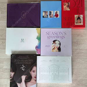 아이유 시즌그리팅 18-24년도 모음