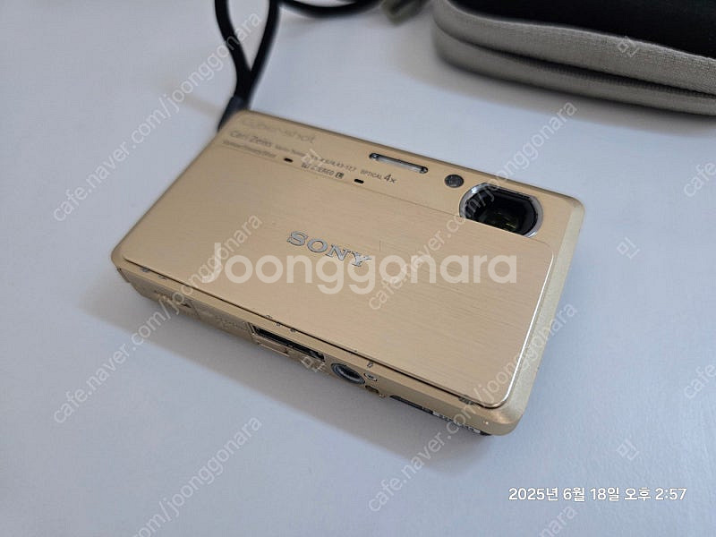 SONY 사이버샷 DSC-TX9 티타늄골드--0