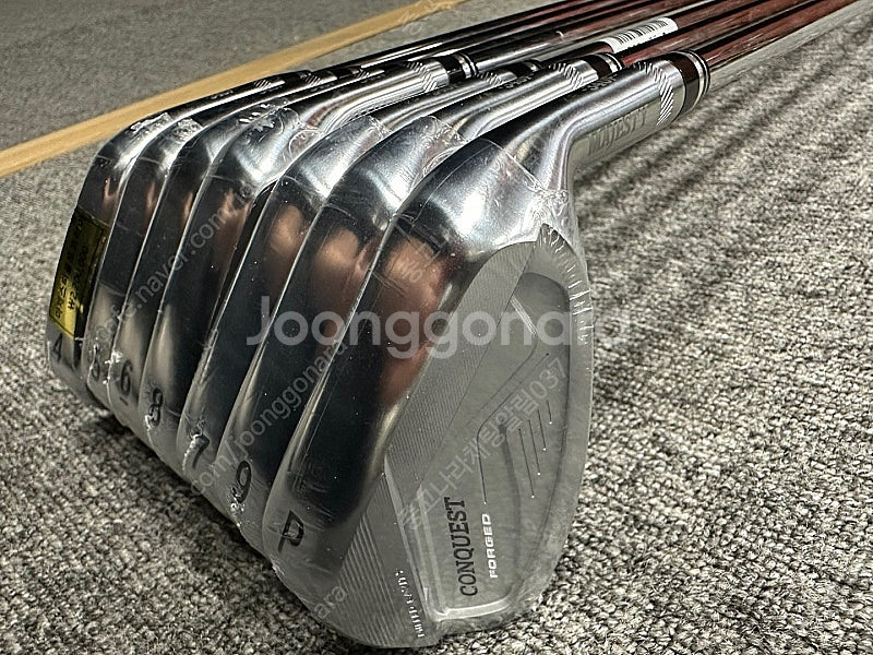 새상품) 마제스티 컨퀘스트포지드 7개 스틸 아이언--2