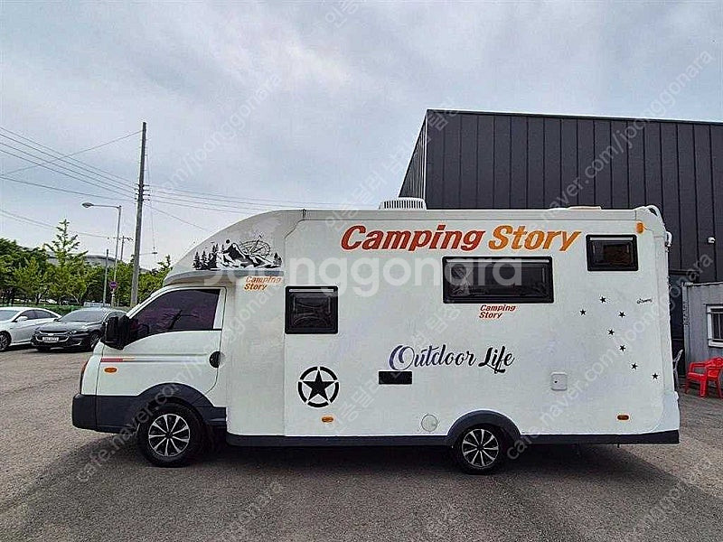 캠핑카 중고 포터2 흰색 2016년식 46,697km ...--4
