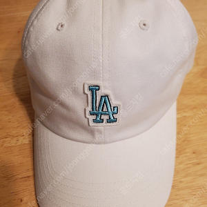 MLB LA 볼캡 (아이보리/민트)