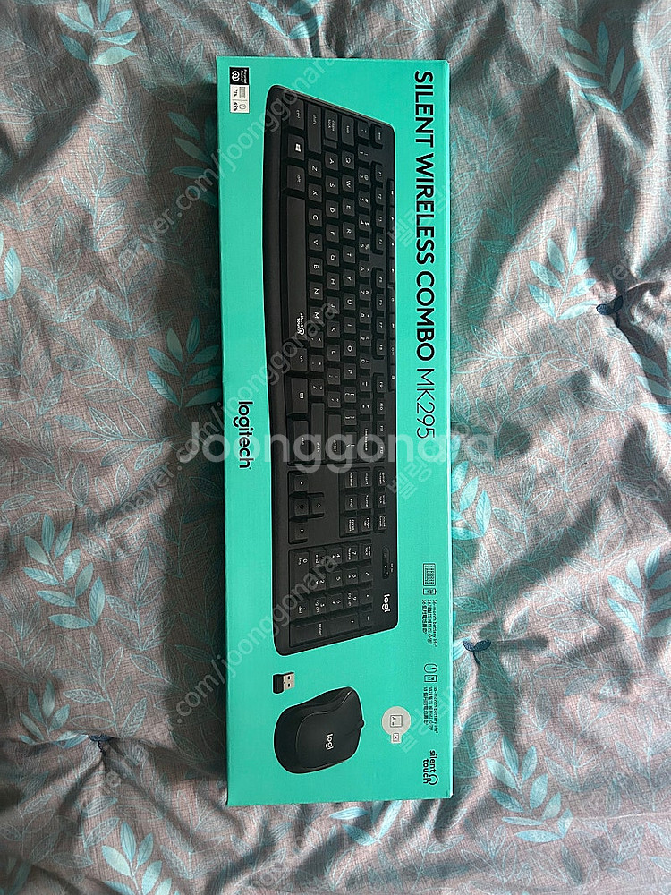 [미개봉] 로지텍 MK295 키보드 블랙--0