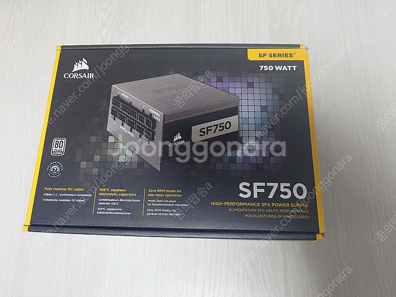 커세어 SF750 SFX 파워 판매합니다.--0