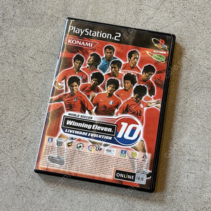 PS2 플스2 위닝일레븐 10 라이브웨어 에볼루션 정발 한글
