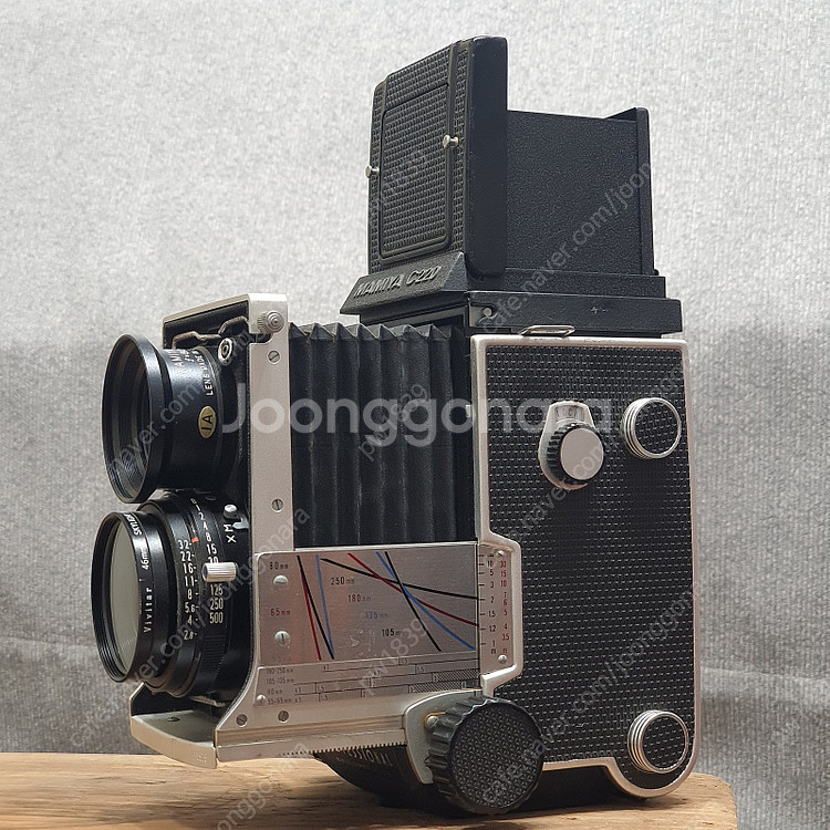 마미야 이안리플렉스 TLR C220 렌즈 3개 세트--1