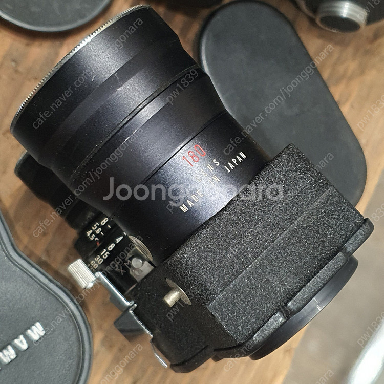 마미야 이안리플렉스 TLR C220 렌즈 3개 세트--9