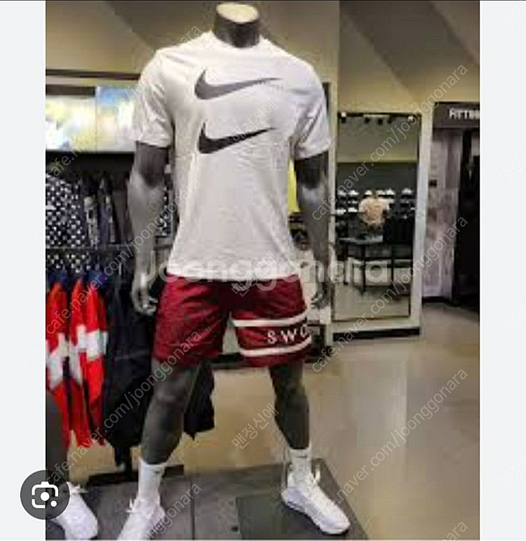 남.32-34) 나이키 남성 반바지, 나이키 스우시 /...--0