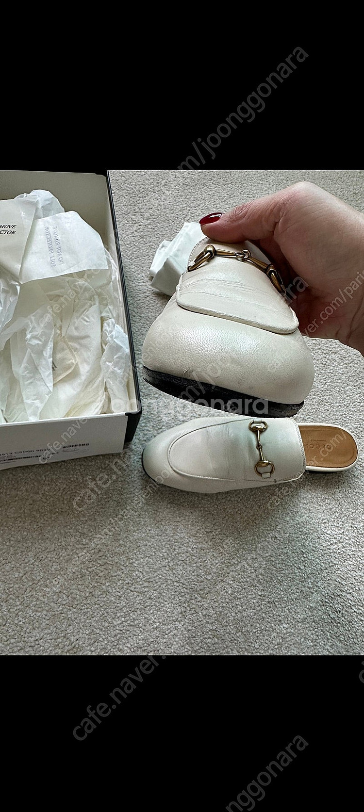구찌 뮬 프린스타운 38.5(245-250) GUCCI--2