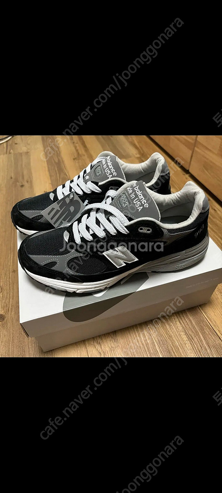 뉴발란스 993 블랙 270 판매합니다--0