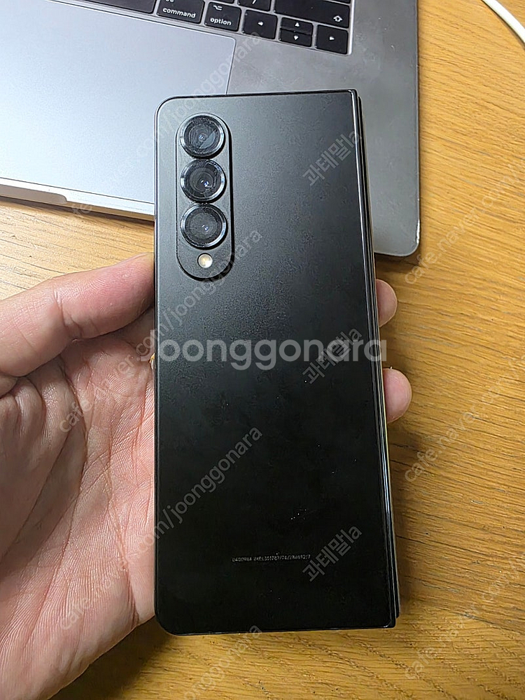 갤럭시 Z 폴드4 256gb 블랙 액정/배터리 새로 교...--5