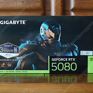 기가바이트 RTX 5080 WINDFORCE OC SFF D7 16GB