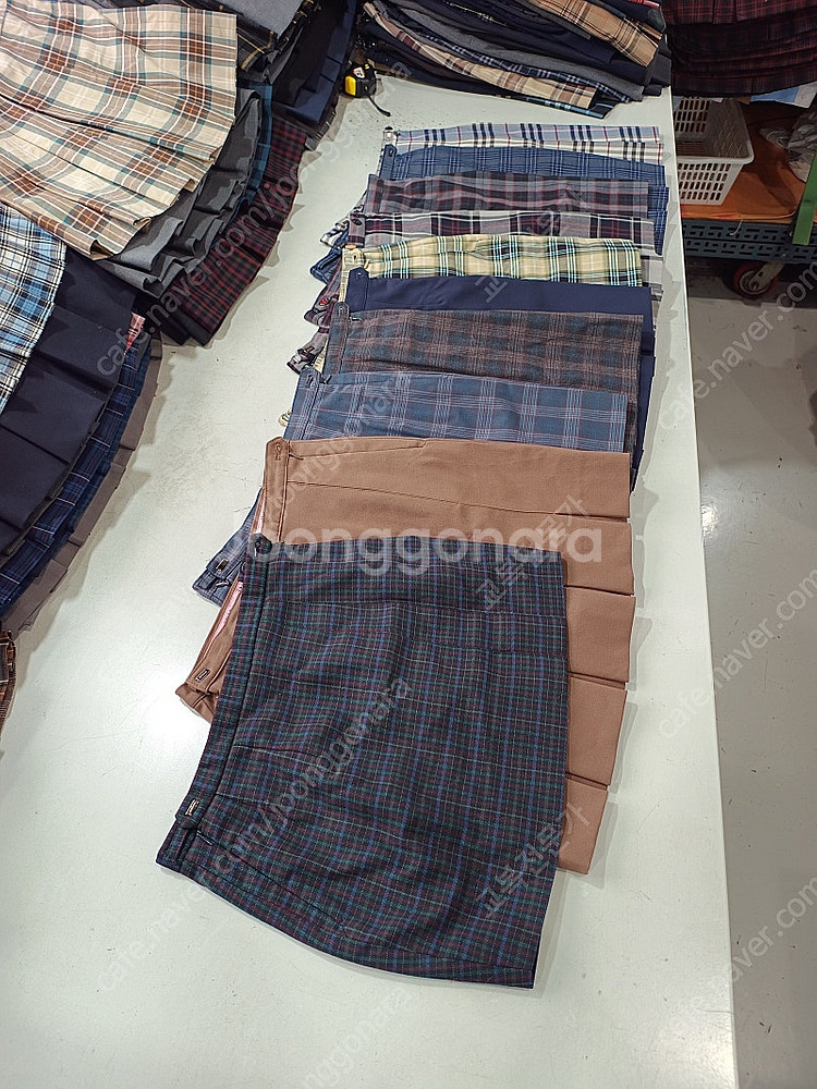 중고 교복치마 사이즈71 10장 택포32000--0