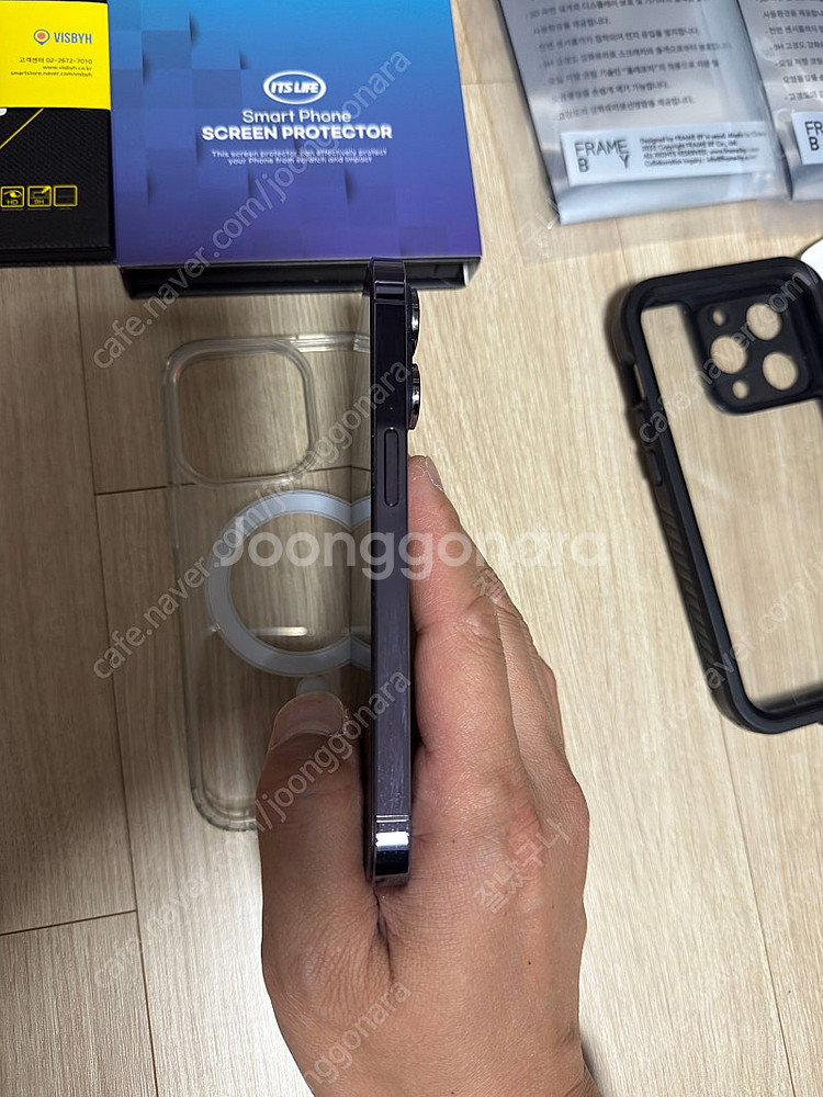 아이폰14프로 256GB 퍼플 팝니다--3