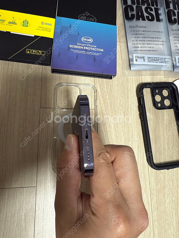 아이폰14프로 256GB 퍼플 팝니다--5