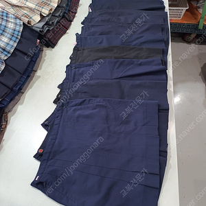 중고 교복치마 사이즈77 10장 택포29000 < 남색만 >