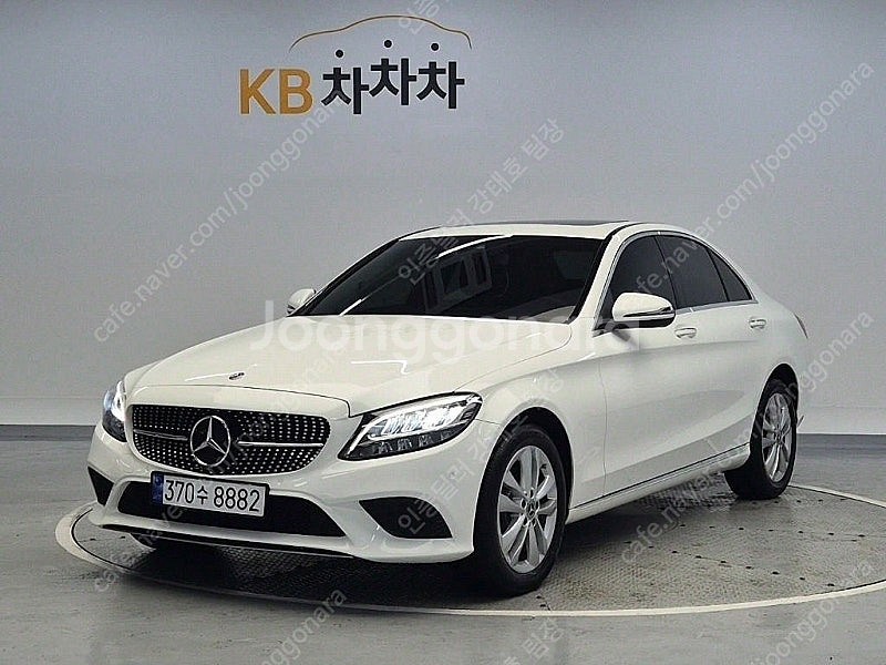 벤츠 C클래스 중고차 벤츠 중고차 수입중고차 흰색 20...--0