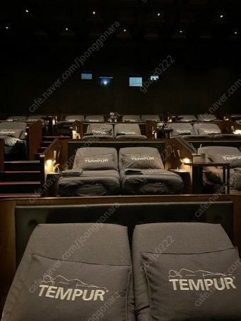 cgv 씨네드쉐프 <스트레스리스/템퍼 시네마> 정가에서...--0