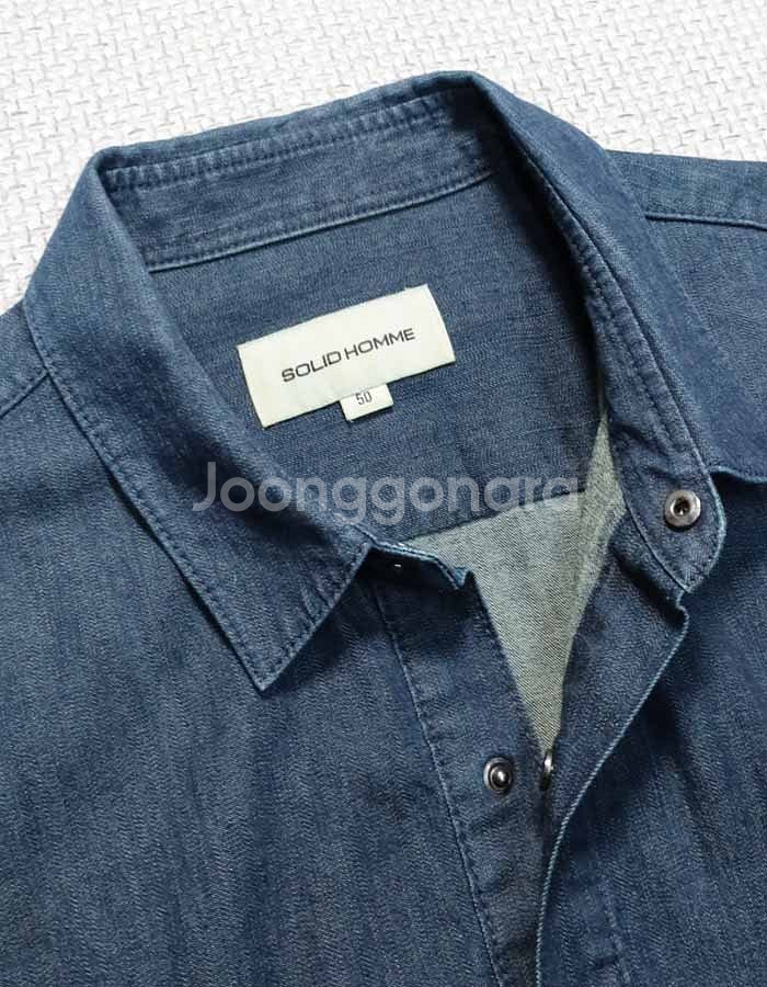 [33/100] 베르위치 린넨/팬츠,솔리드옴므 워싱/셔...--0
