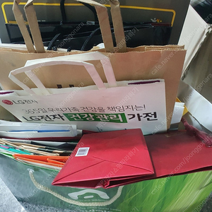 쇼핑백180장 ️ 종이가방 구제가방 무료배송